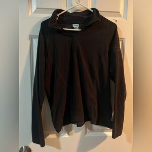 L.L. Bean Dark Quarter-Zip Fleece